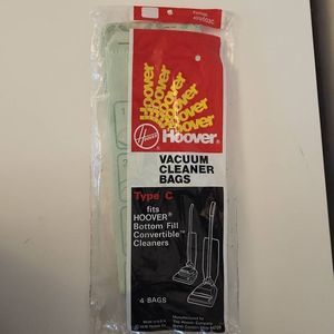 Hoover Type C vacuum cleaner bags 4 bags sealed